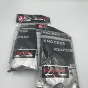 NEW Knocker 2 Packages Kids Boys Cotton‎ Band Briefs Size Medium 8/10 NWT